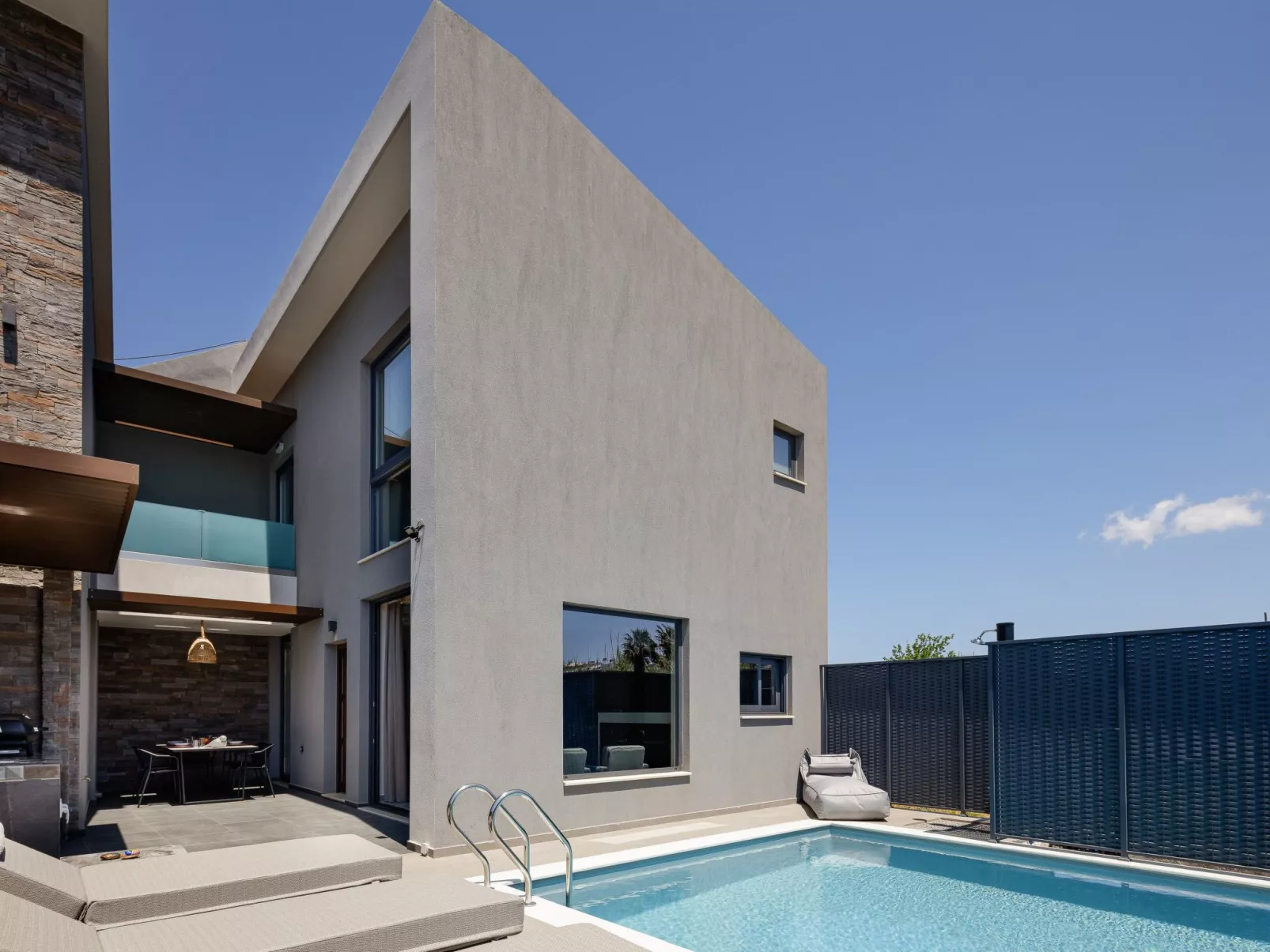 VillAgioi III - Pool Villa und 450m zum Sandstrand