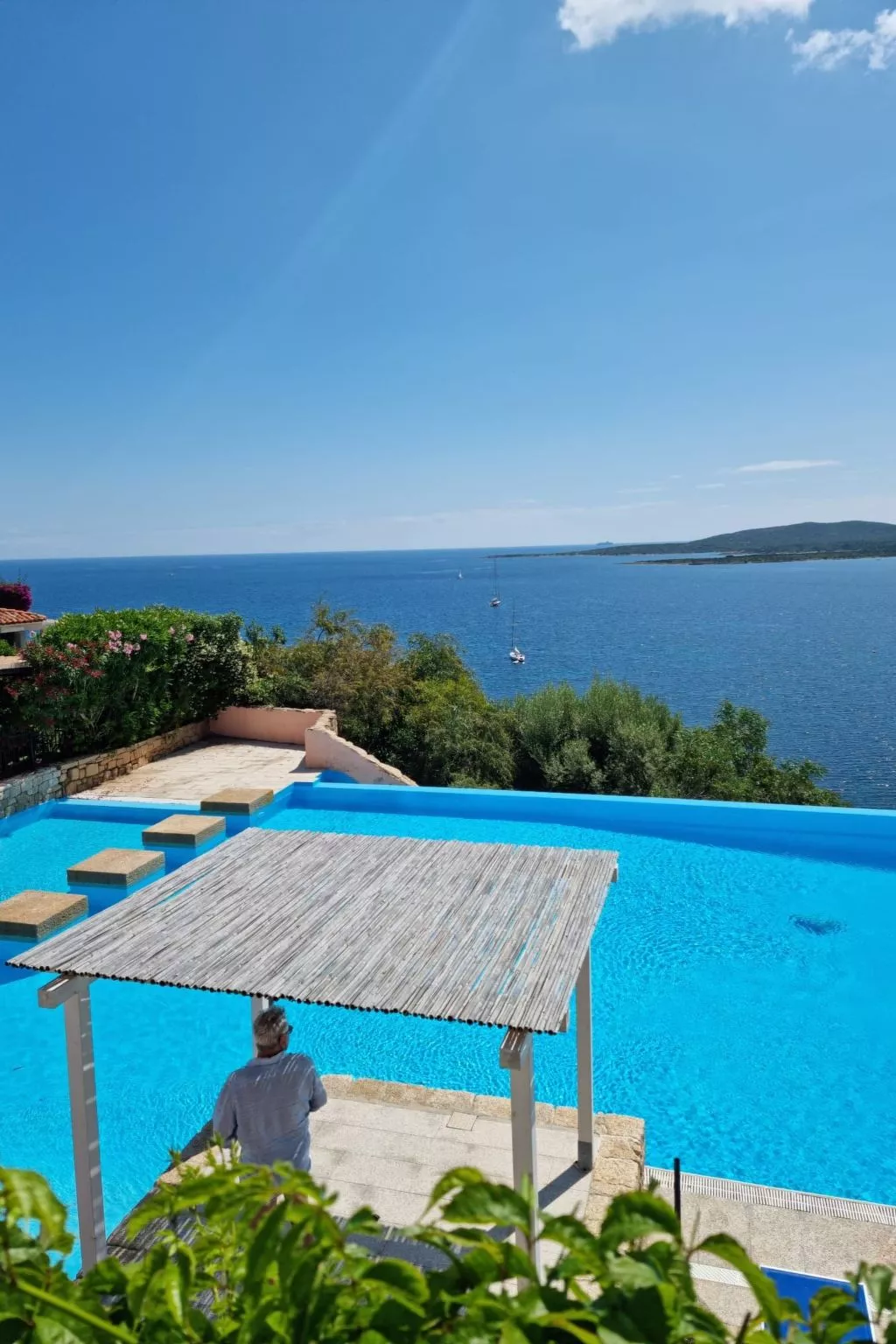 Casetta Ladunia mit Blick aufs Meer