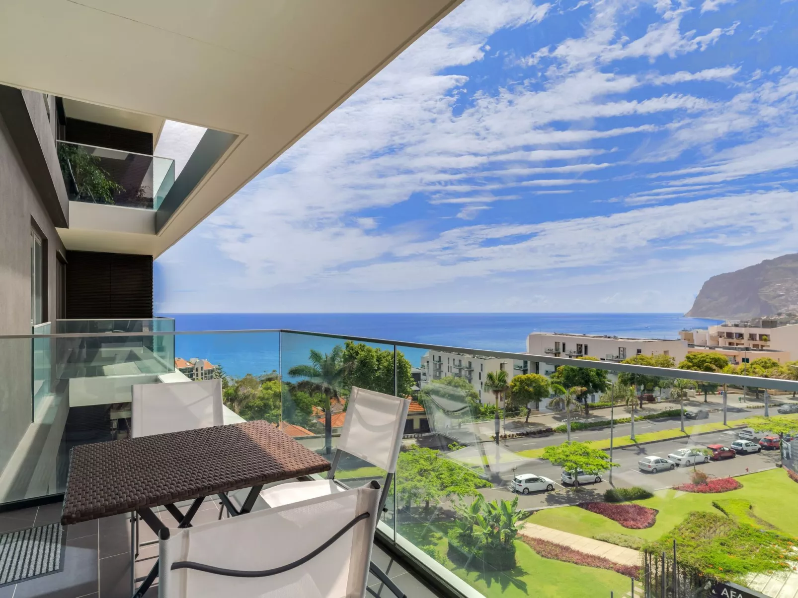 Perlen-Apartment mit Meerblick