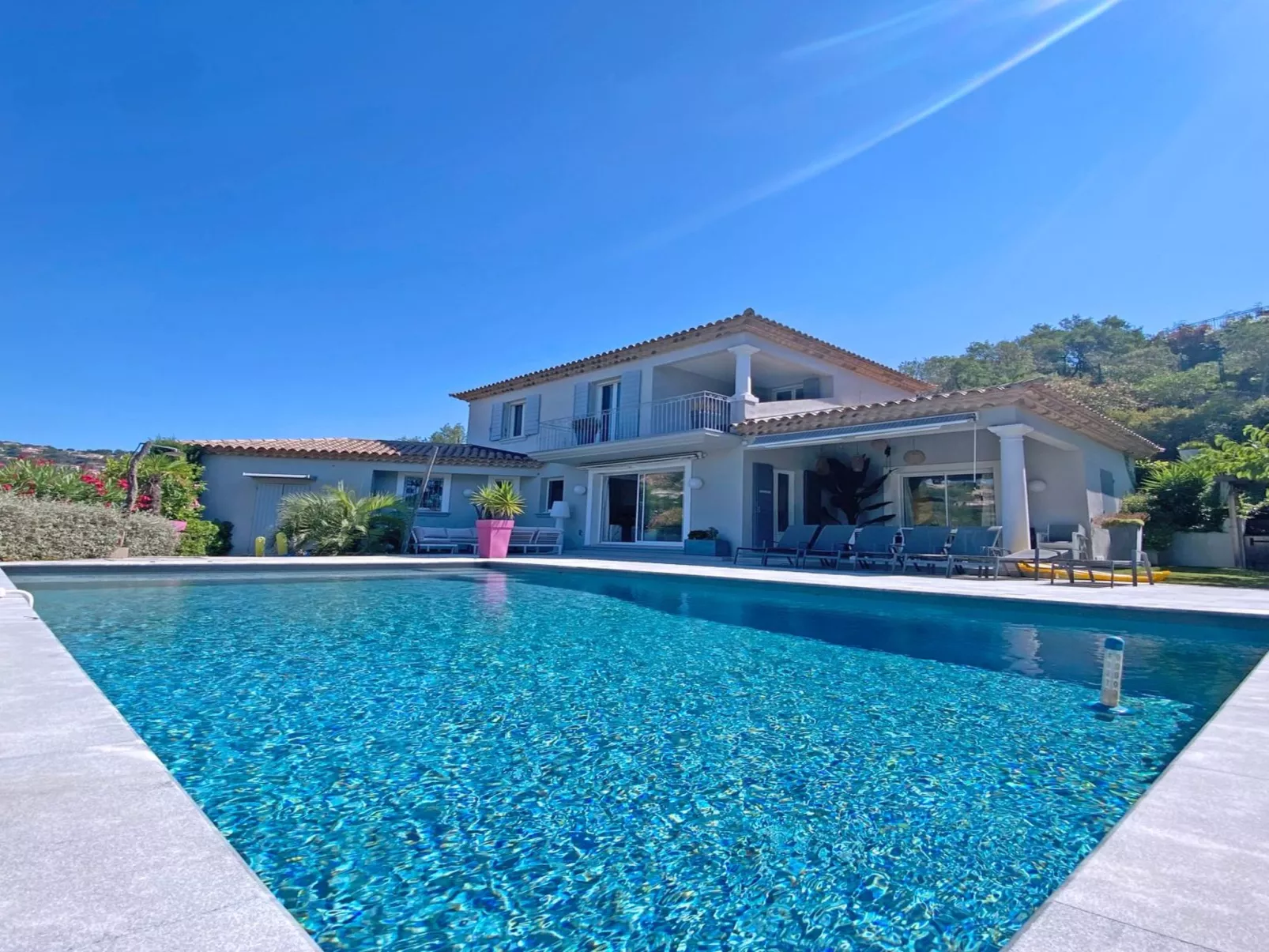 Villa 10 pers - Schwimmbad - Blick auf den Golfplatz - Sainte Maxime
