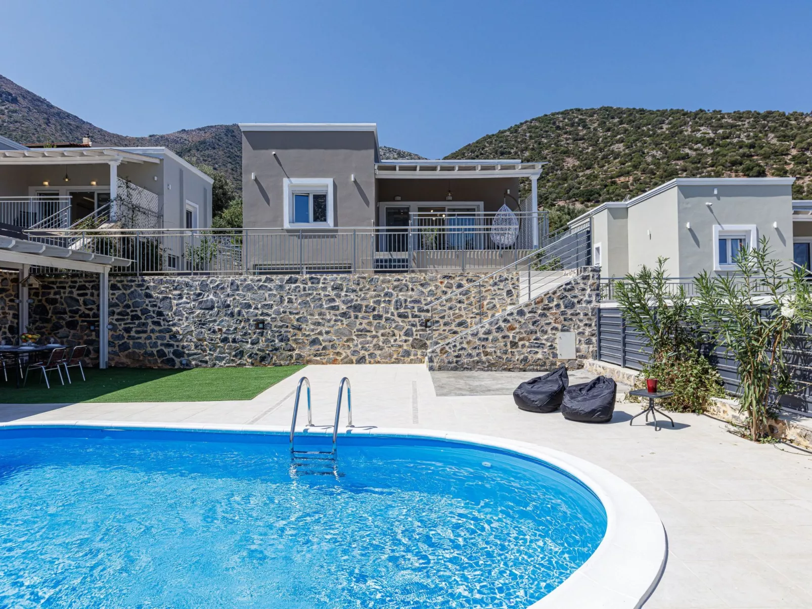 Haus in Vlichada mit tragbarem Barbecue