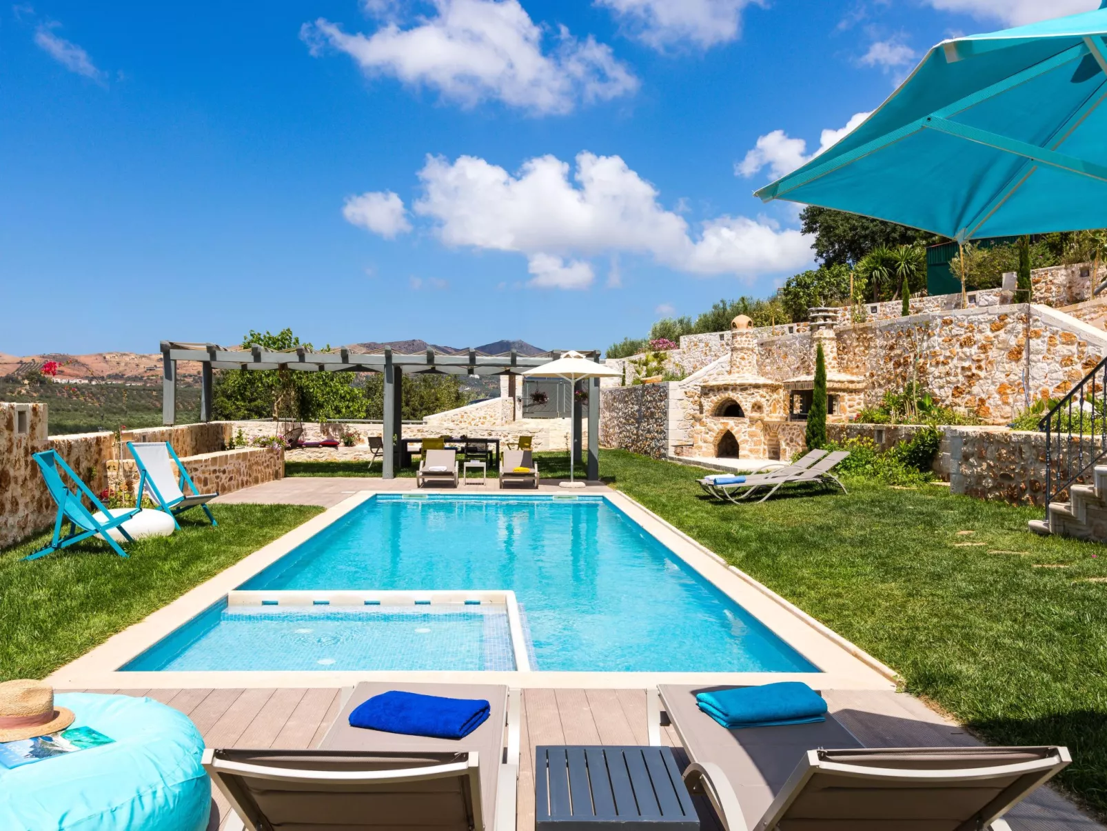 In Achlades mit Privatem Pool