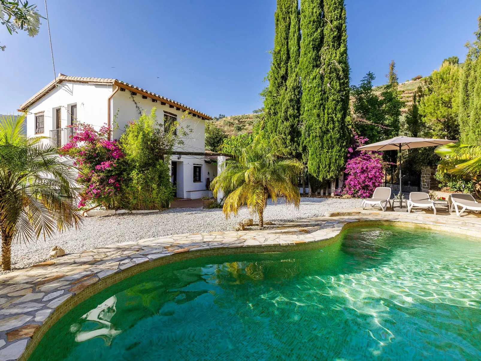 Hundefreundliches Ferienhaus mit privatem Pool