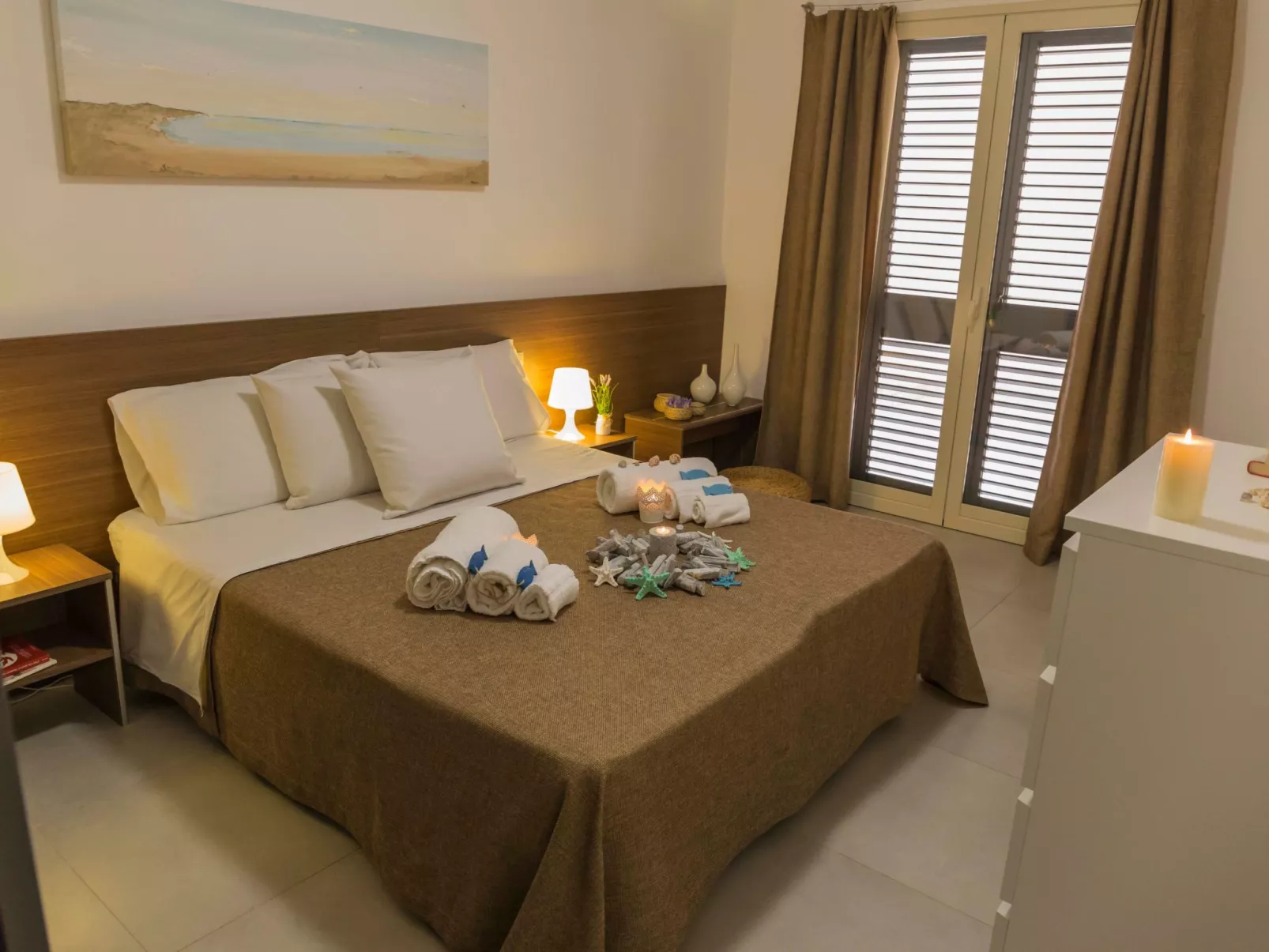 Wohnung 500m vom Meer entfernt für 6 Personen