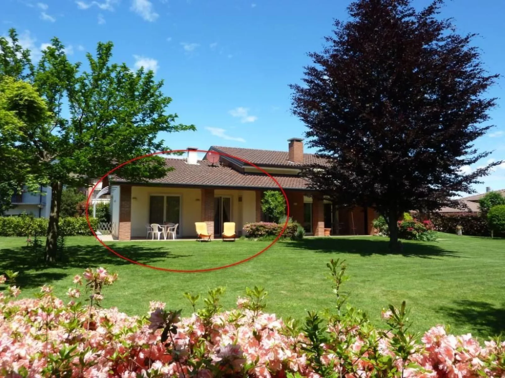 Wohnung mit Garten in der Nähe des Lago Maggiore