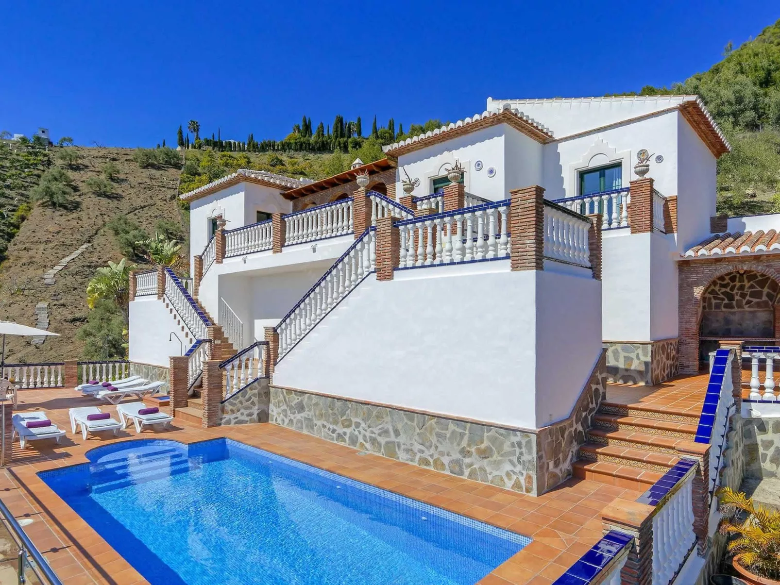 Villa "Pedregal" mit privatem Pool