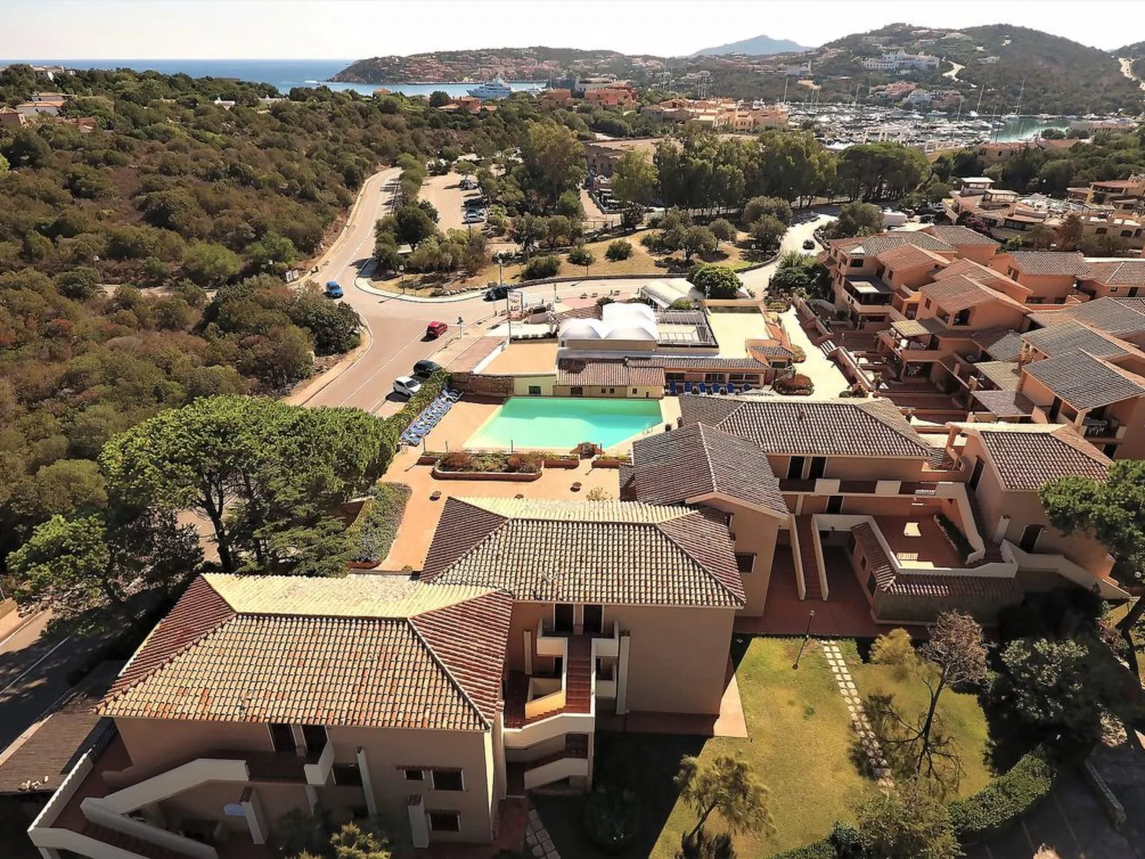 Wohnung in Porto Cervo mit Gemeinschaftspool