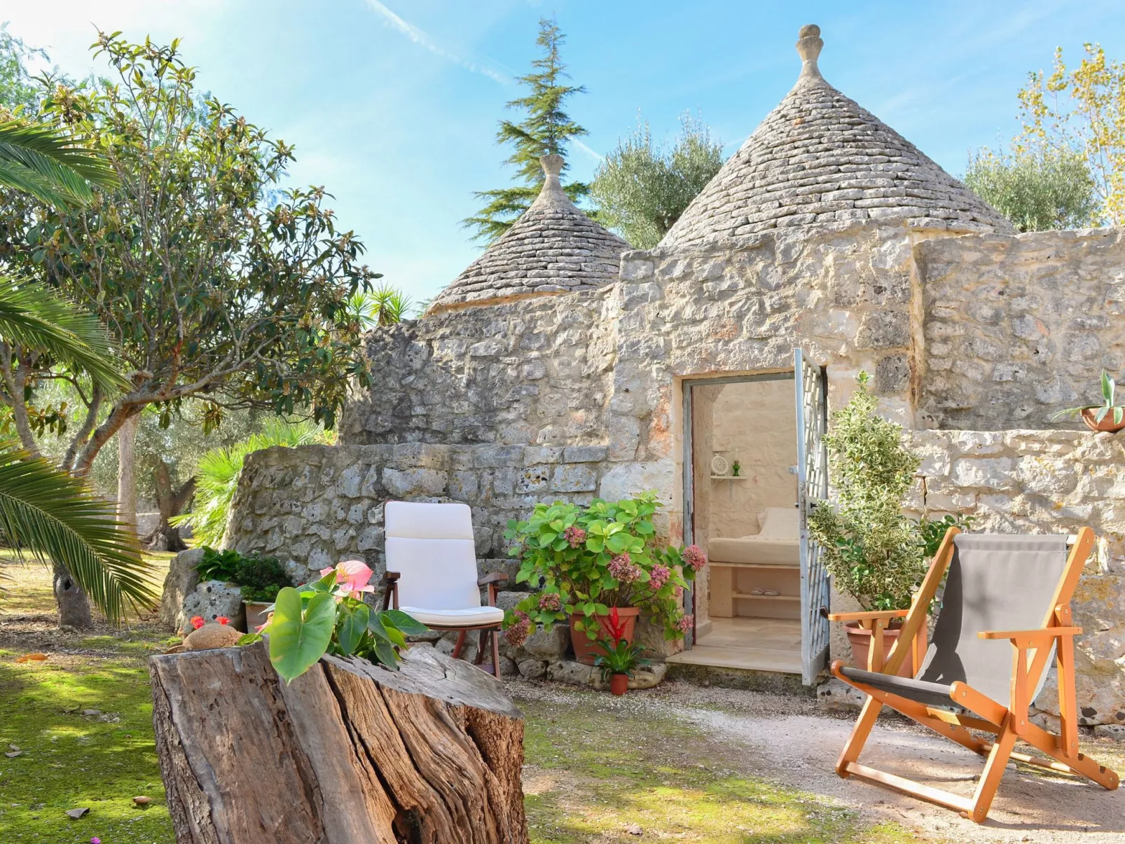 Trullo Alcova  in der Nähe des Meeres