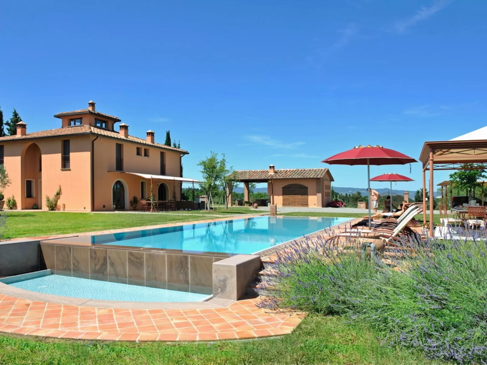 Villa mit privatem Pool zwischen Pisa und Volterra