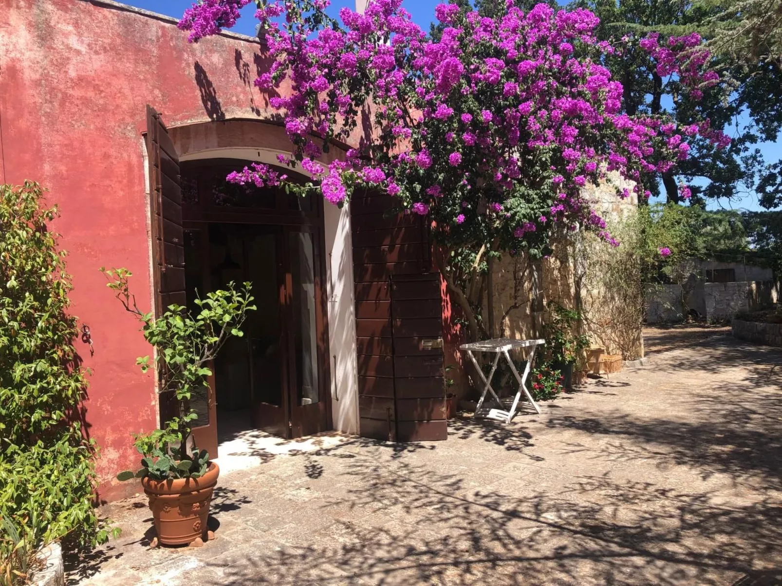 Wohnung mit Gartenblick