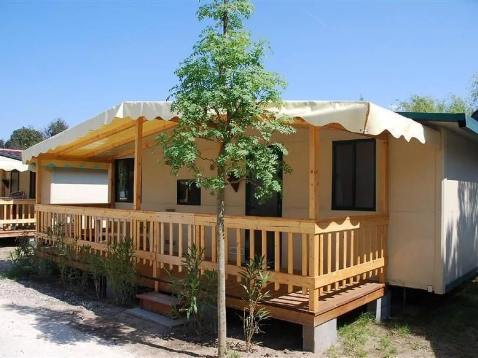 Mobilheim "Toscane1" mit Pool