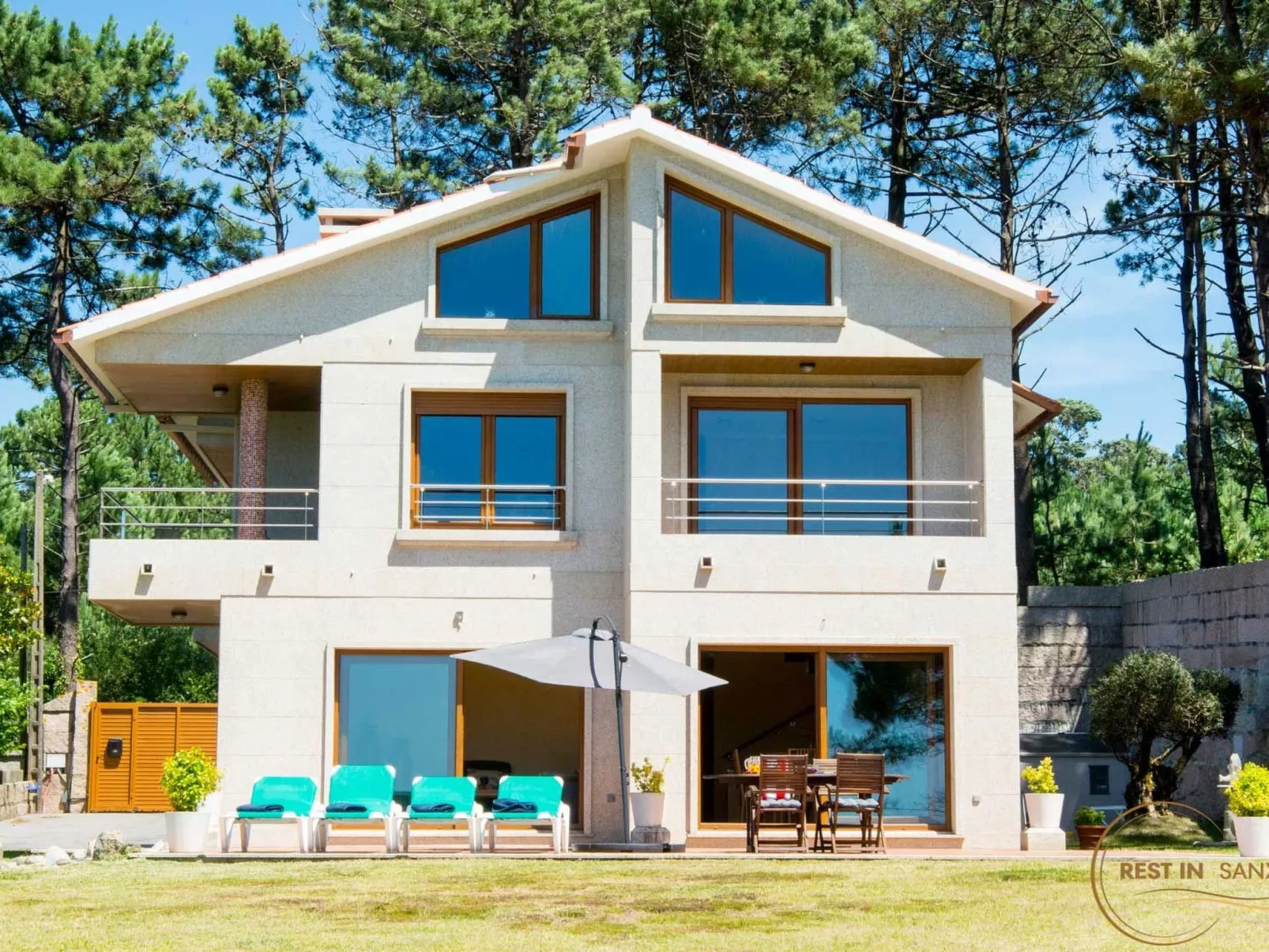 Villa Punta Elmo im Herzen der Küste von Sanxenxo