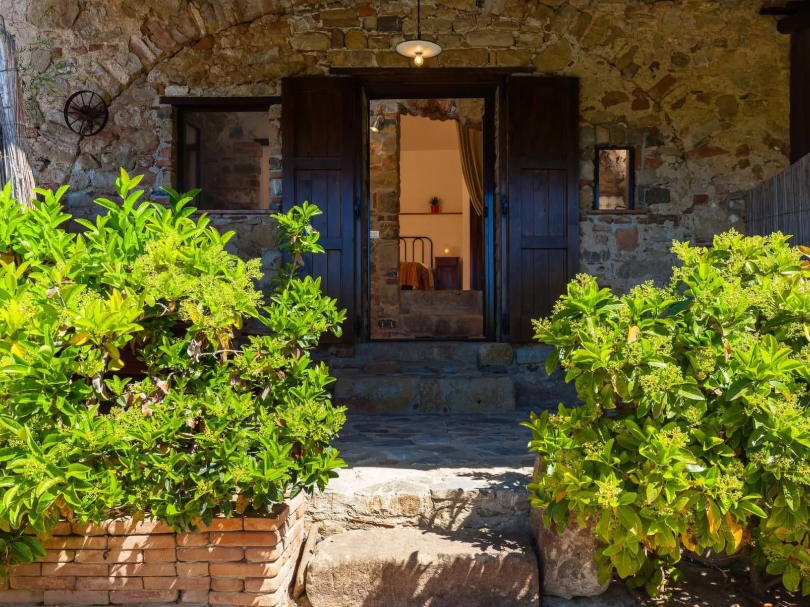 Il Pozzo - Zwei-Zimmer-Wohnung - 1 Schlafzimmer - 1 Badezimmer - Wohnküche - in