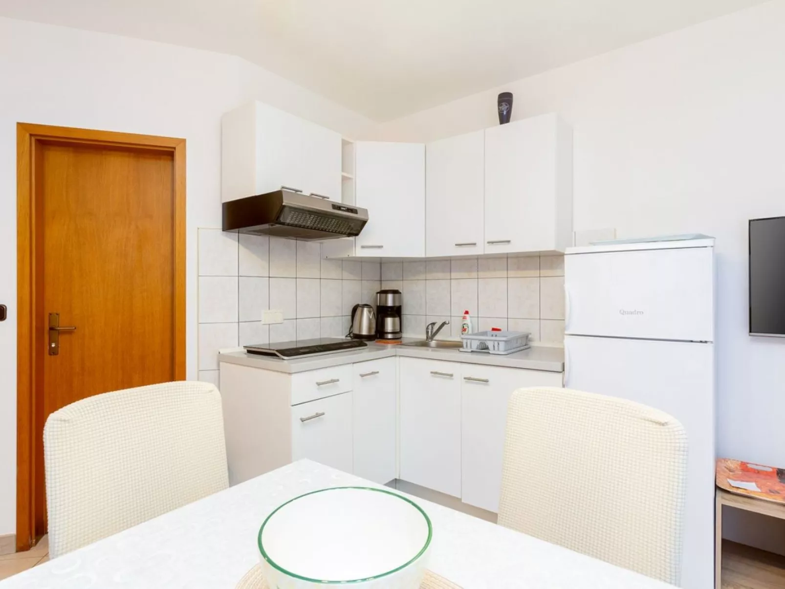 In der Nähe des Sandstrandes