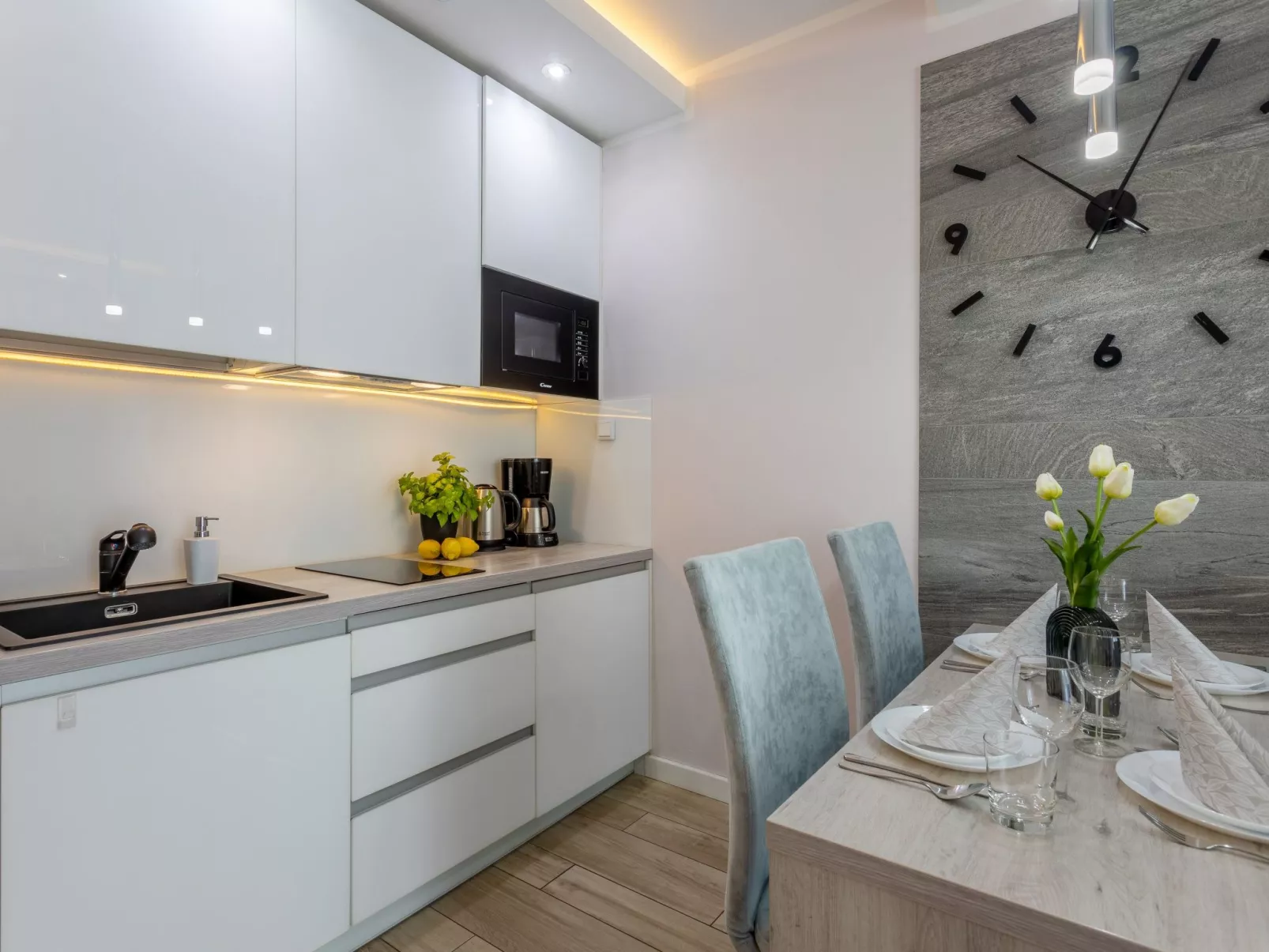 Ostsee-Ferienwohnung Bianco 8 mit Kamin