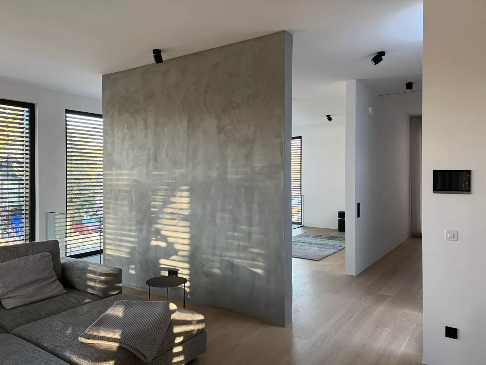 Modernes Einfamilienhaus-Binnen