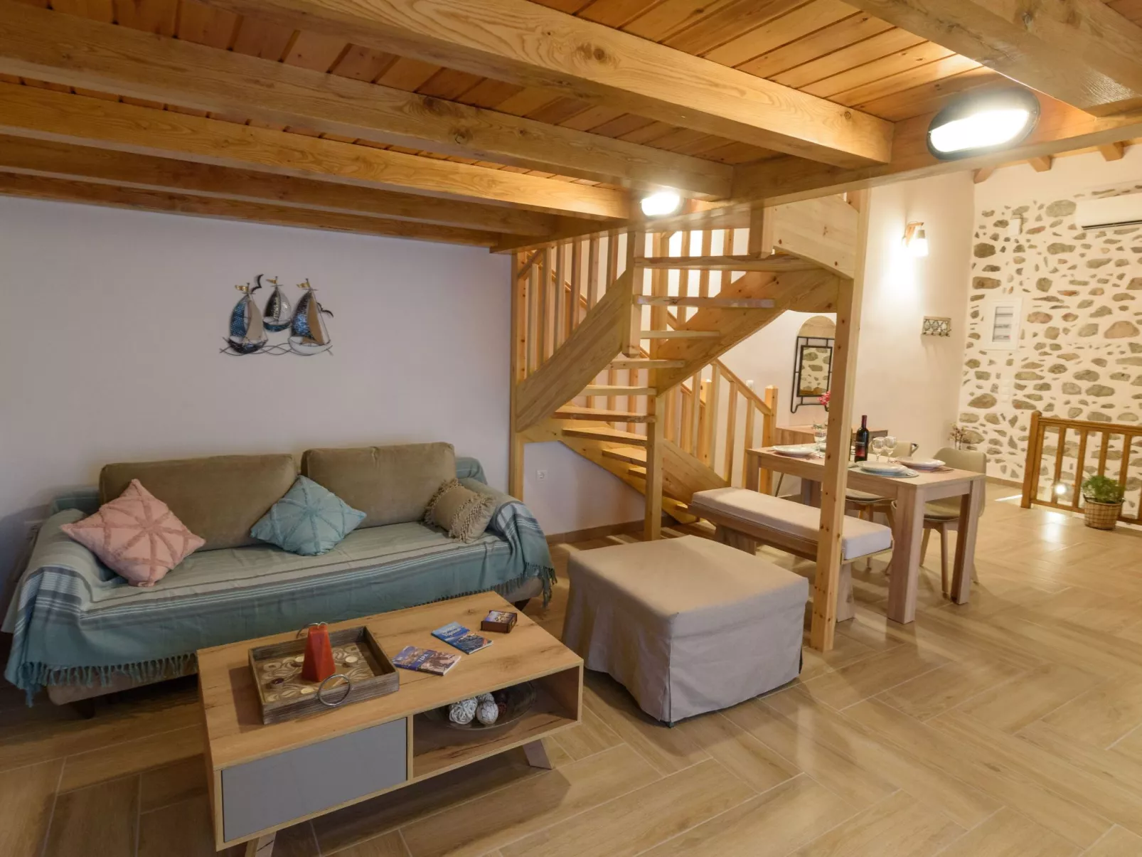 Mit Blick auf das Wasser-Binnen