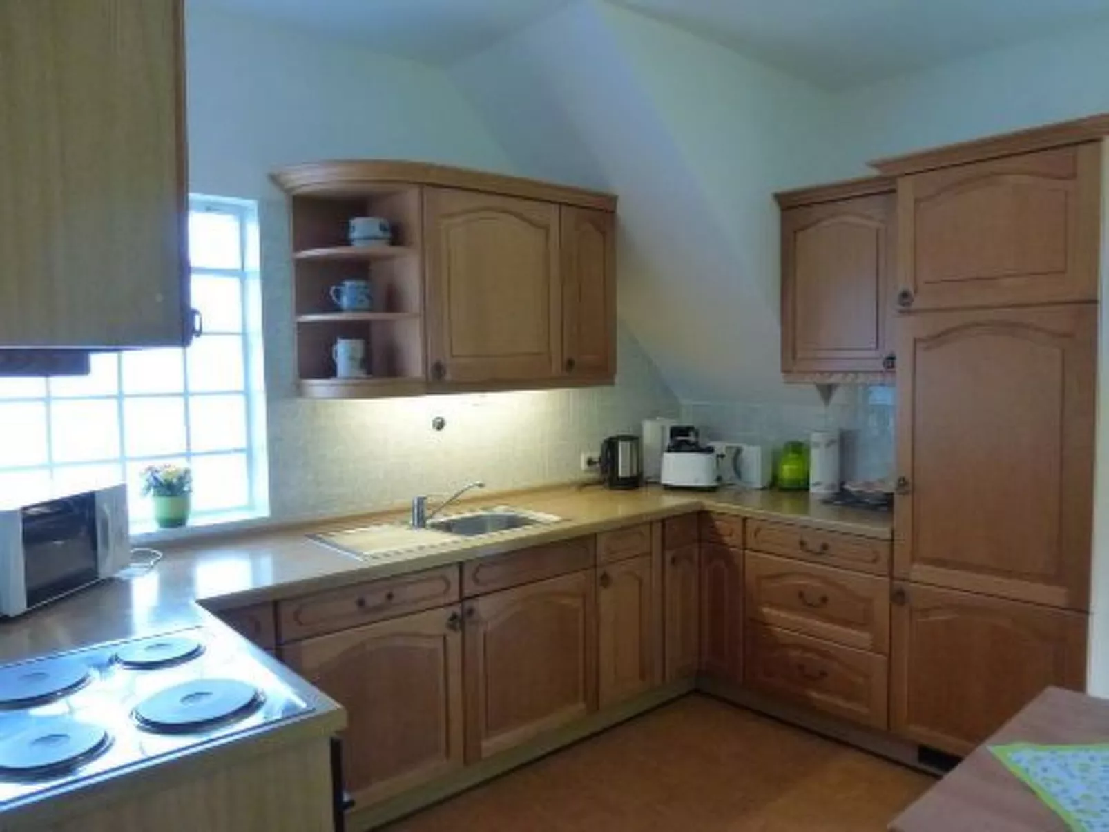 Mit eigenem Garten und Grill