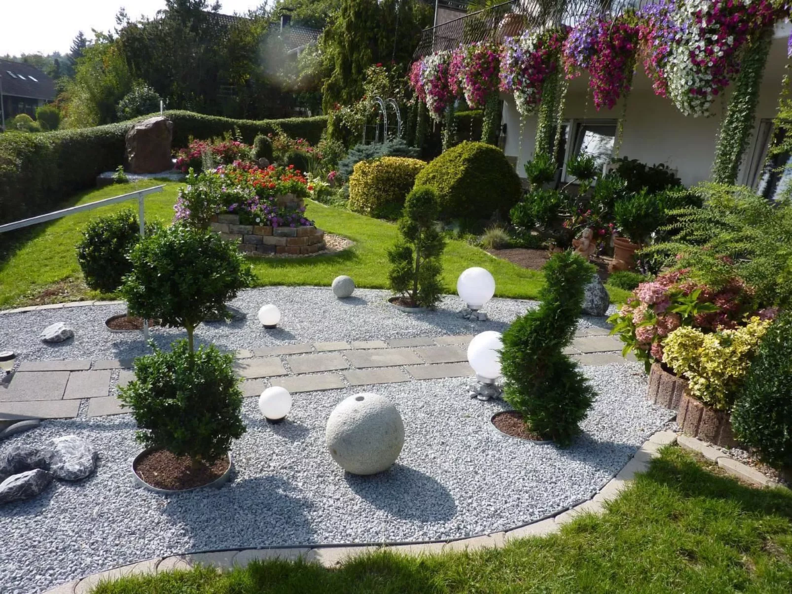 Appartement mit Terrasse, Garten und Grill-Buiten