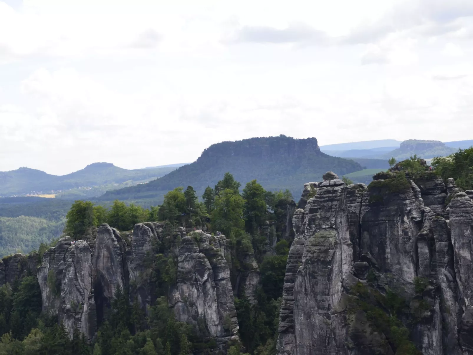 Panoramablick in Königstein