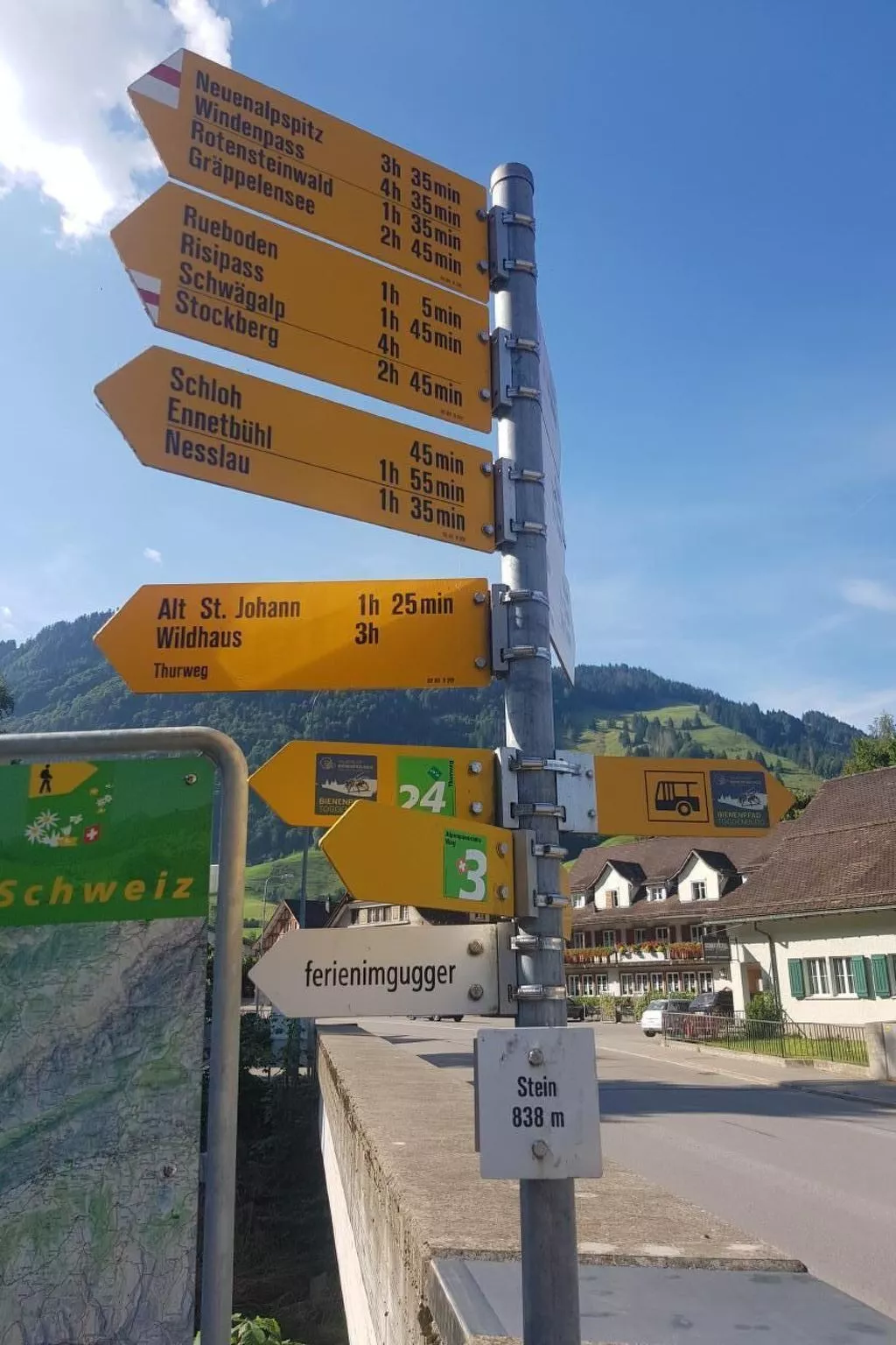 Ferien im Gugger - Wohnung Stockberg