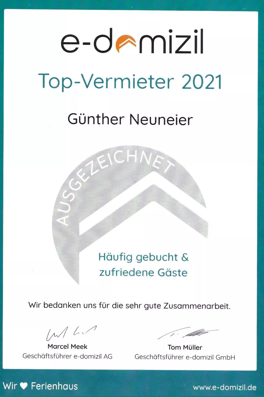 Gemütliche Wohnung in Norderschweiburg