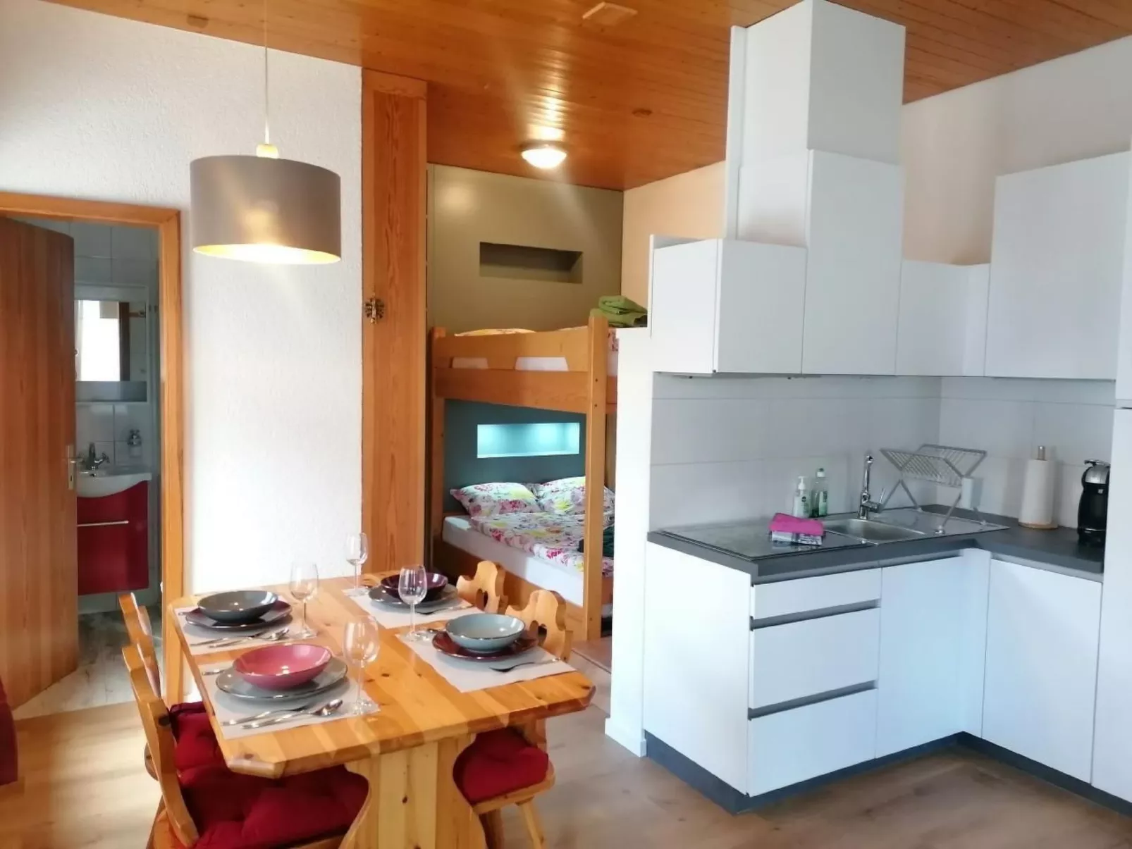 Ein-Zimmer-Wohnung 'Claudia' in San Bernardino im Zentrum