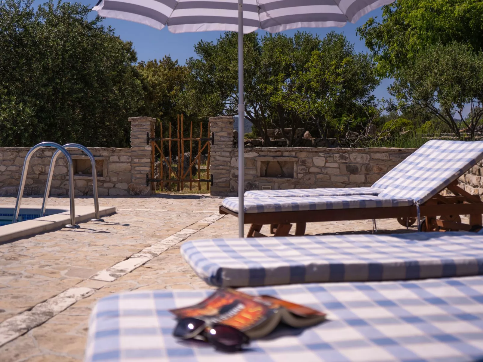 Ranch Visoka in Selca mit Panoramablick aufs Meer-Image-tags.info