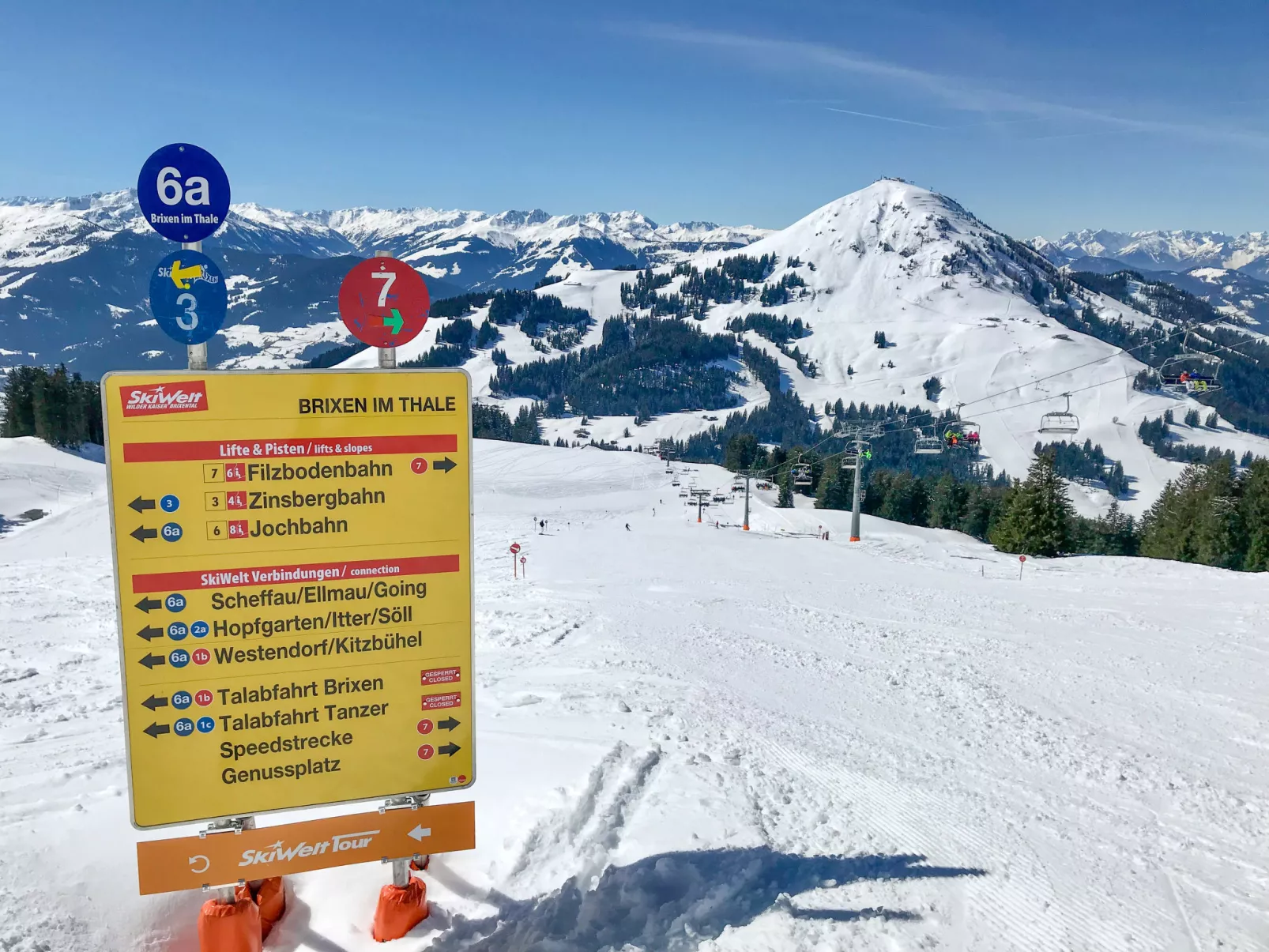 Bergpanorama-Omgeving