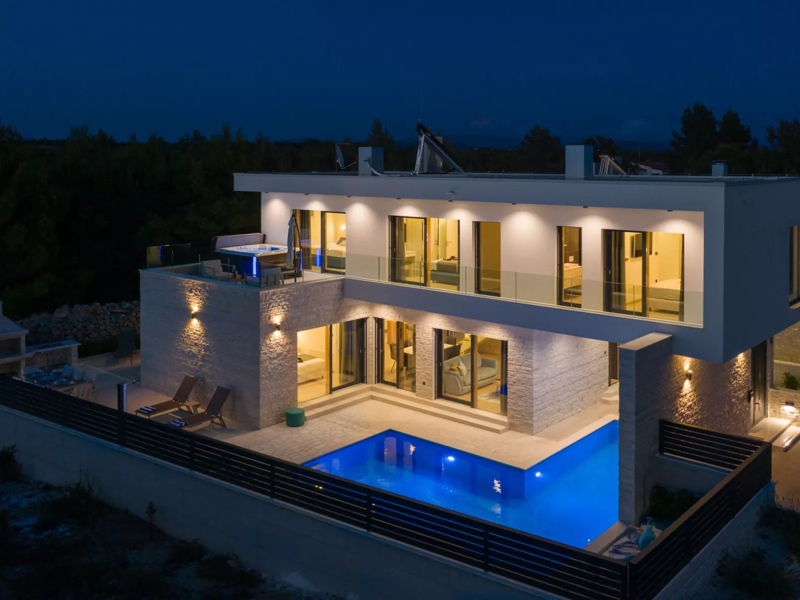 Villa Luka in der Stadt Srima