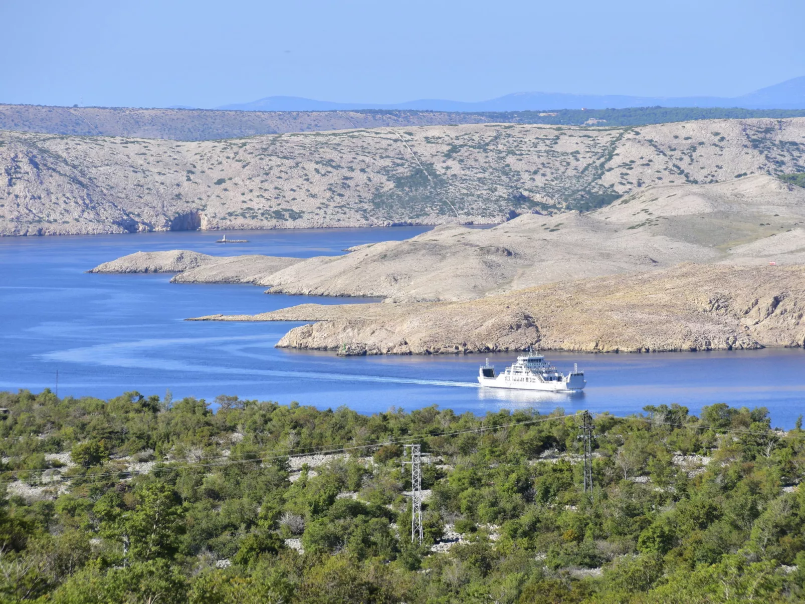 Jadro Apartments in Barbat mit Grill und Whirlpool