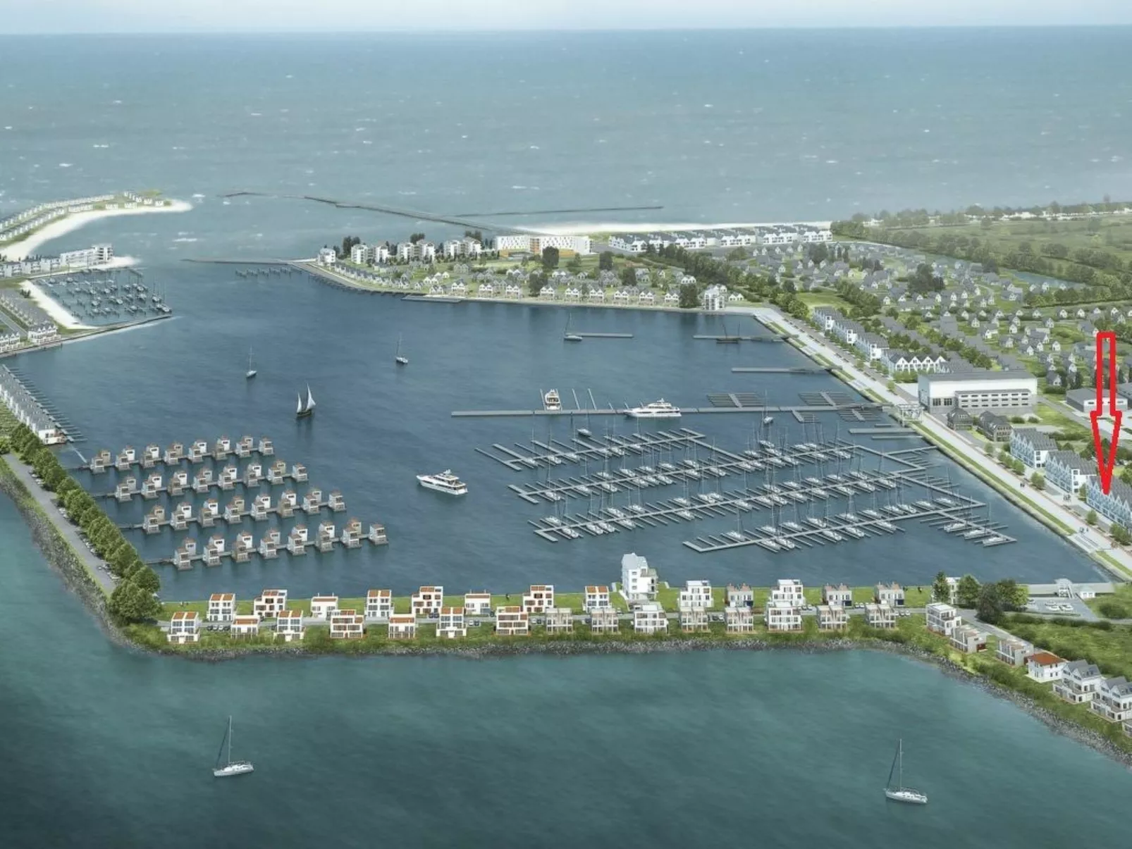 Fewo Reeders Nest by Seeblick Ferien ORO-Buiten