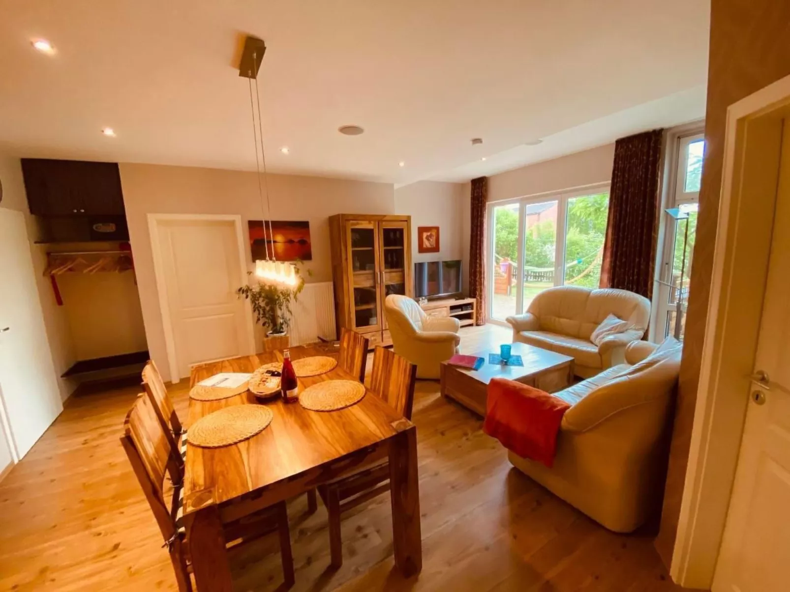 Wohnung in Wulfen mit Garten, Grill und Terrasse