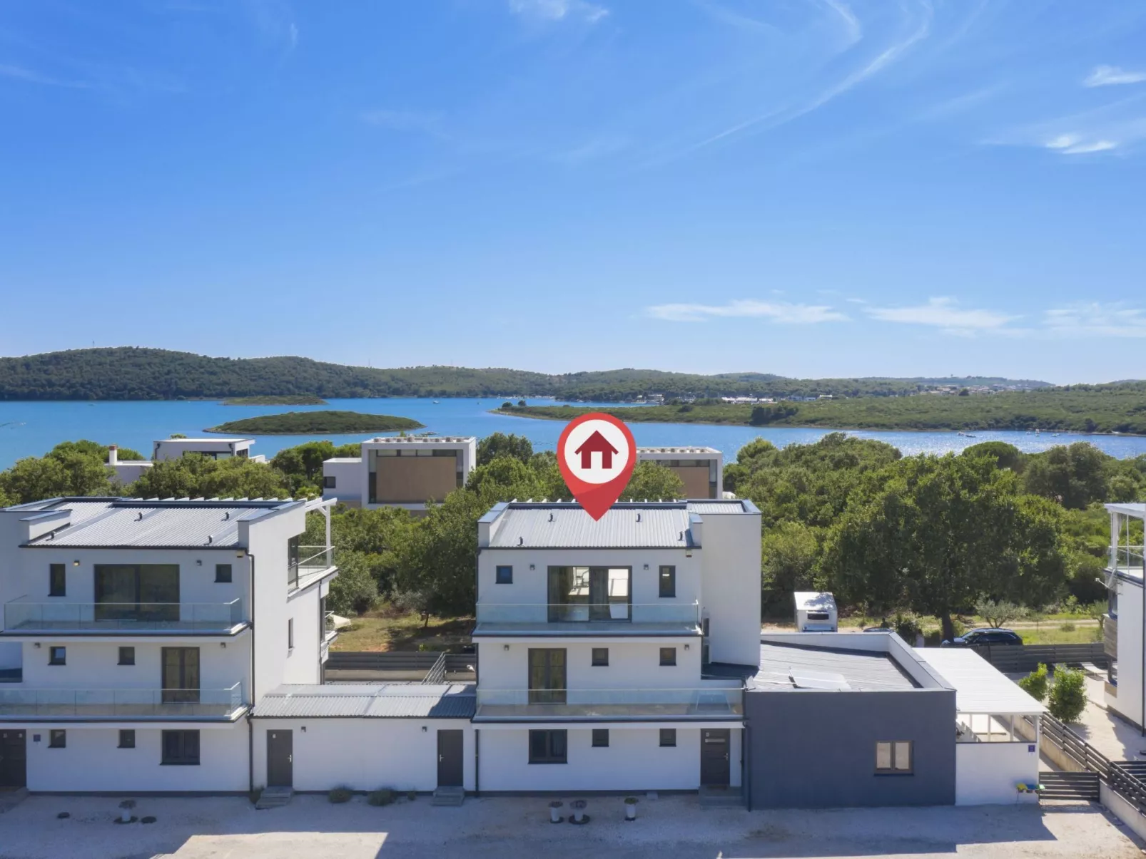 Villa Sole am Meer mit Pool, Sauna, Whirlpool