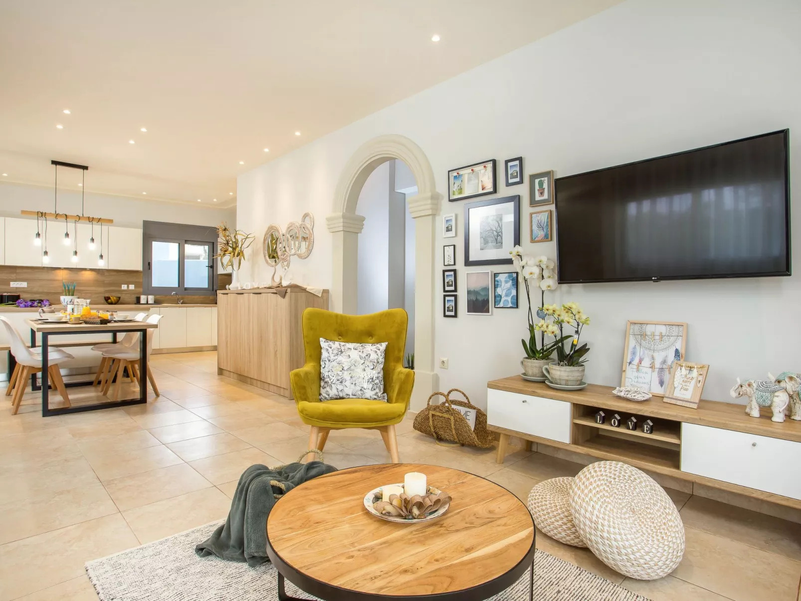 Mit eigenem Garten und Grill-Binnen