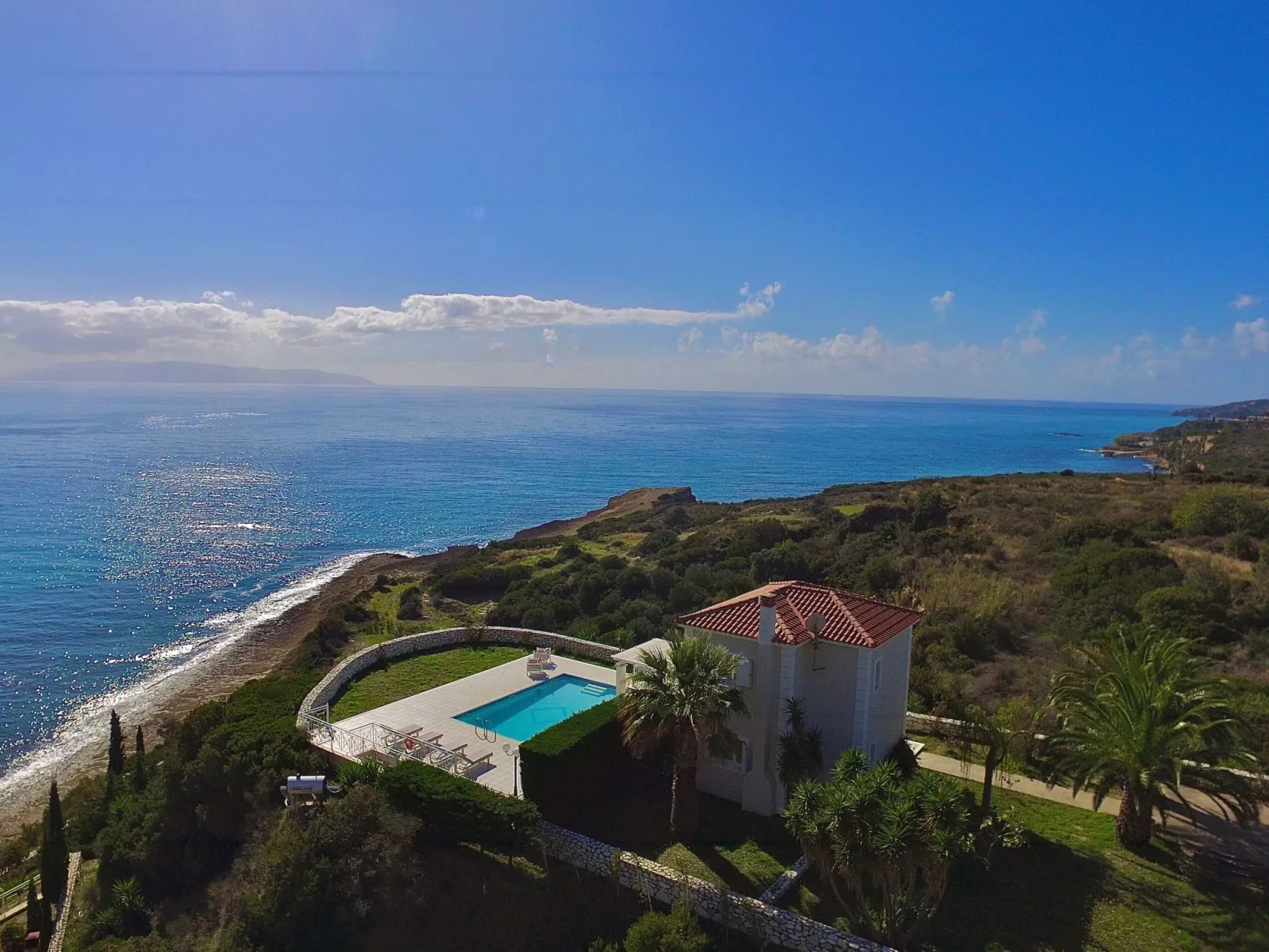Villa mit Meerblick 2 Schlafzimmer Villa mit Meerblick-Buiten