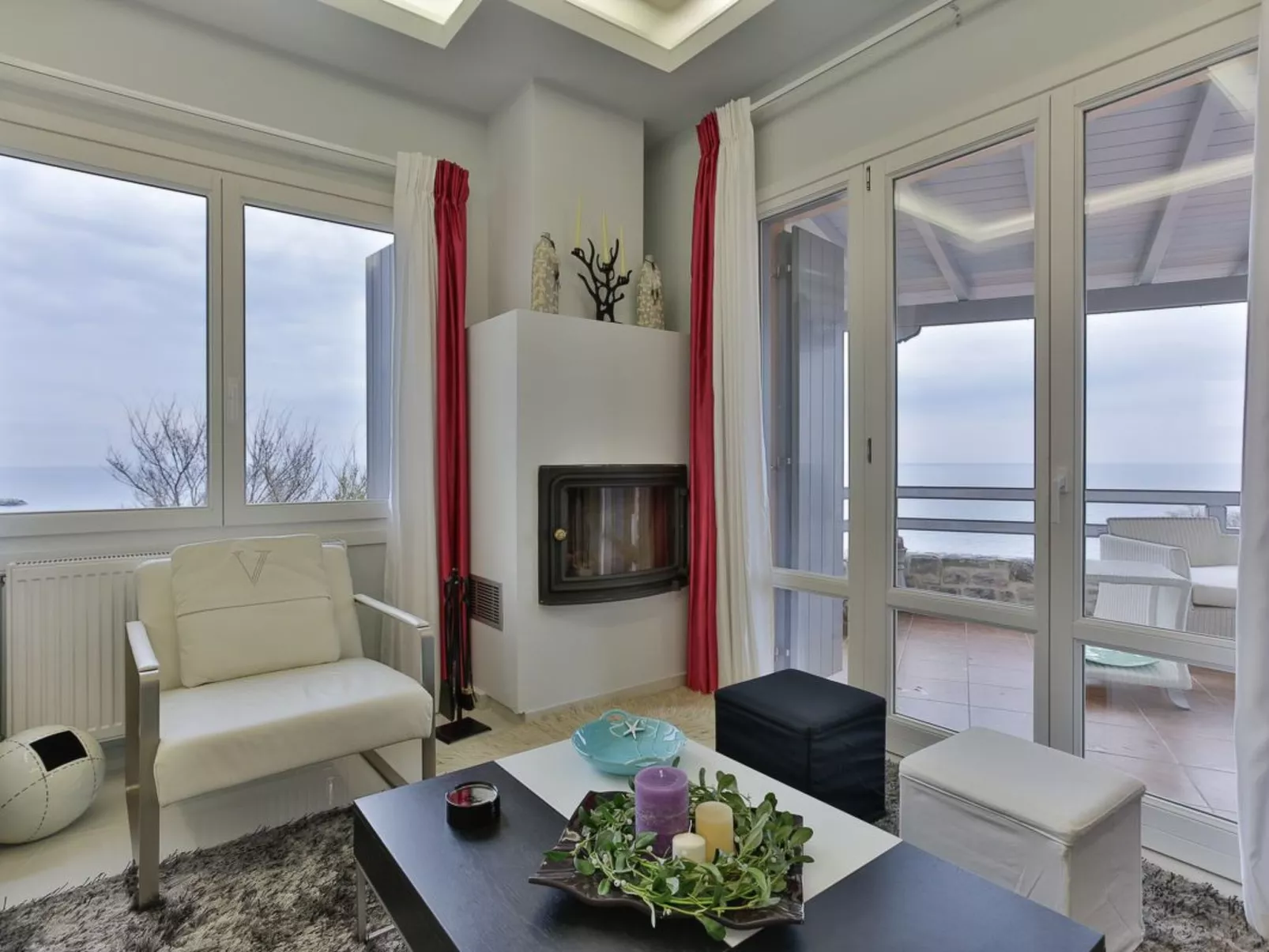 "Centaur Villa" direkt am Strand-Binnen