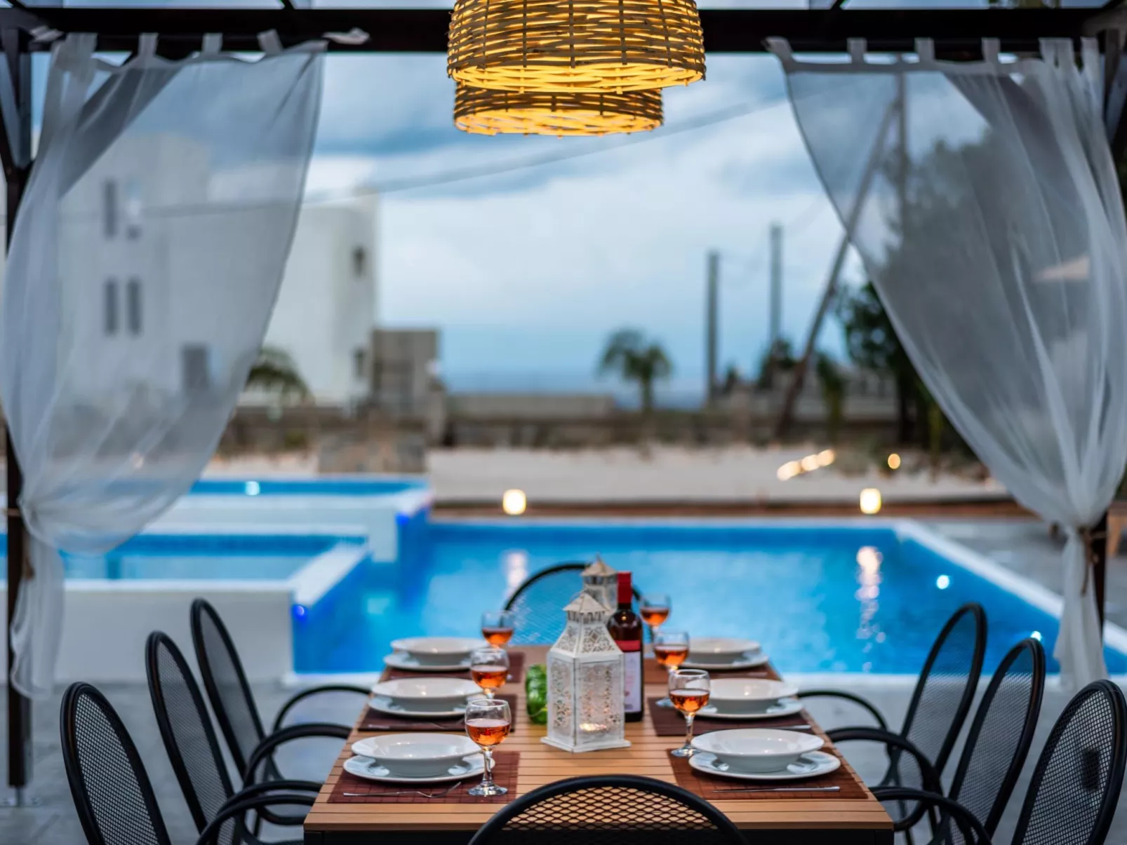 Villa Aileen für 10 Personen auf Rhodos-Buiten