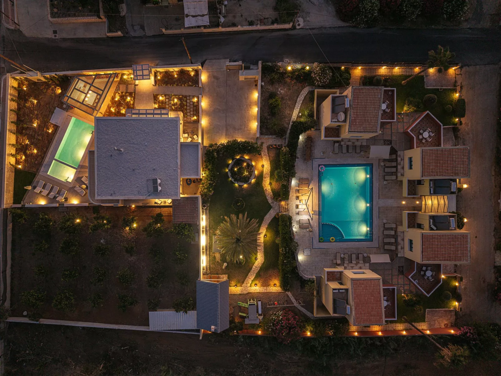 "Villa Portokalea", direkt am Meer