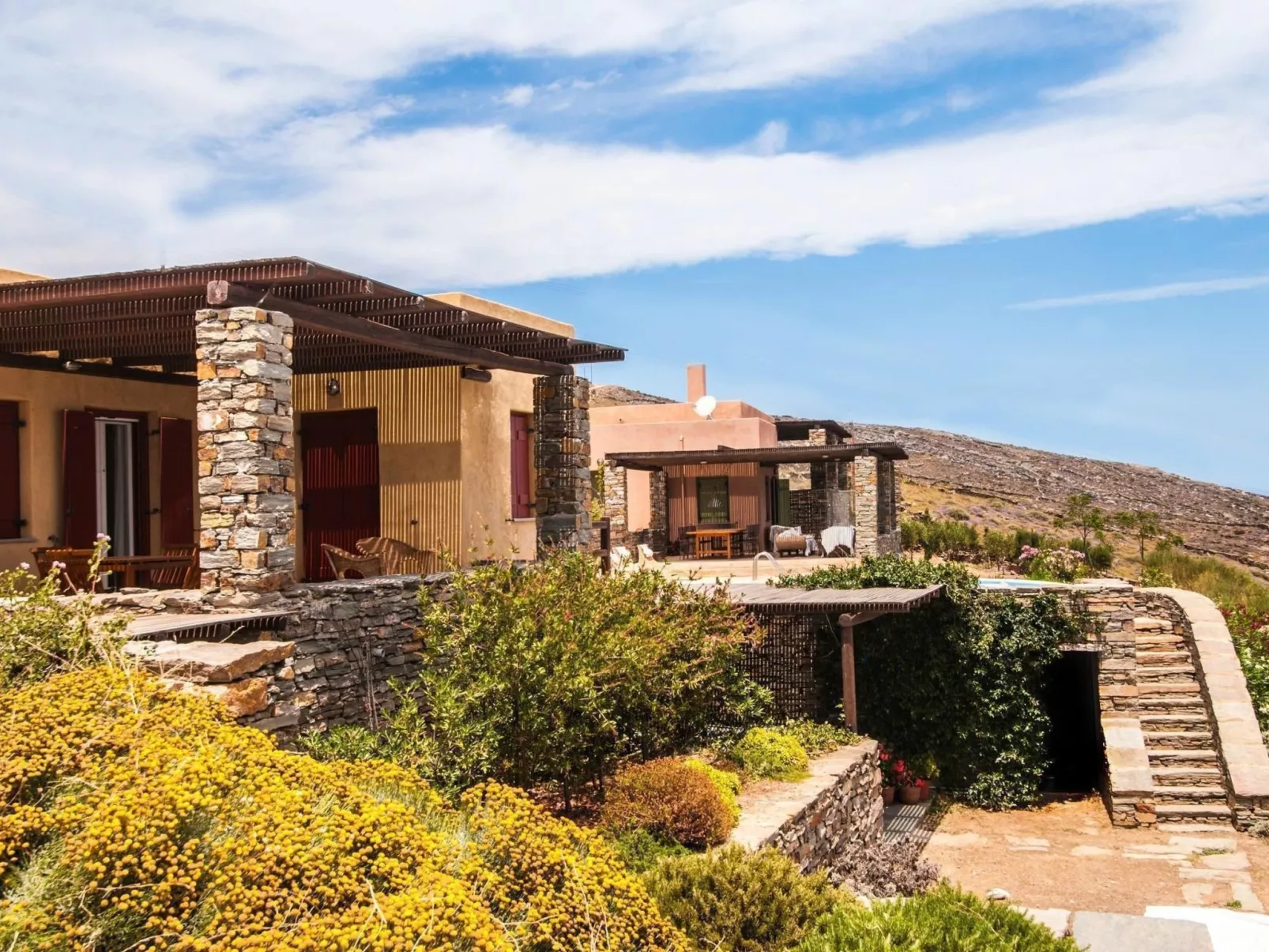 Ferienvilla "Als Marmarei" mit Infinity-Pool-Buiten