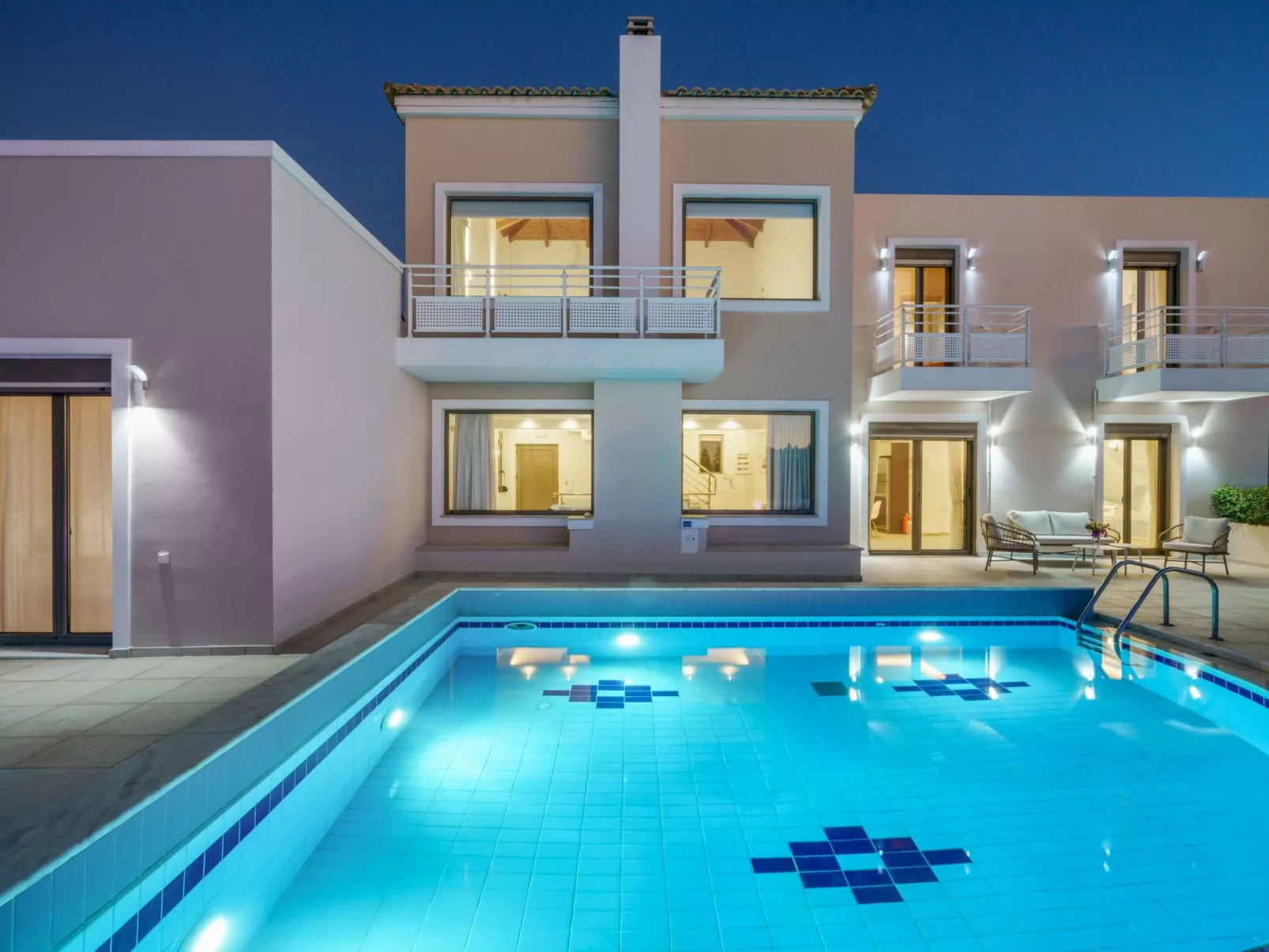 Familienvilla Antonios mit privatem Pool in der Nähe von Rethymno-Buiten
