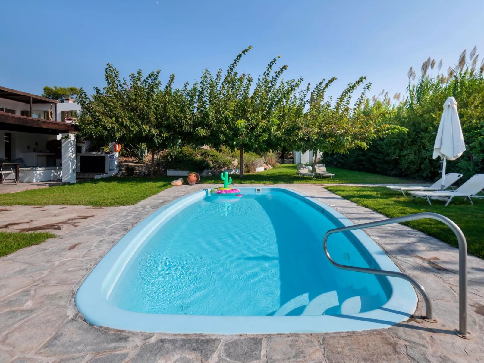 Villa Sofia neben dem Strand von Afandou-Buiten