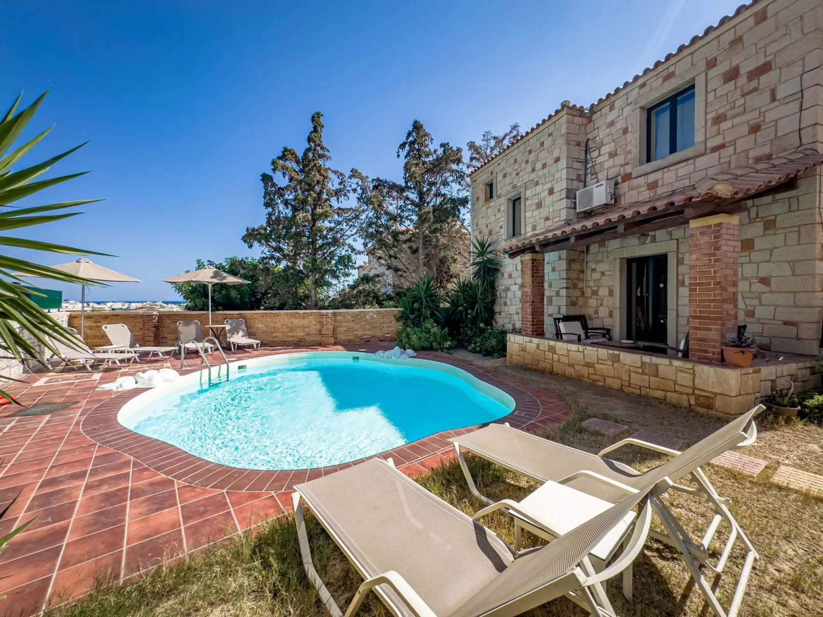 Niriides Villas_Sagini_ 3-Schlafzimmer privater Pool