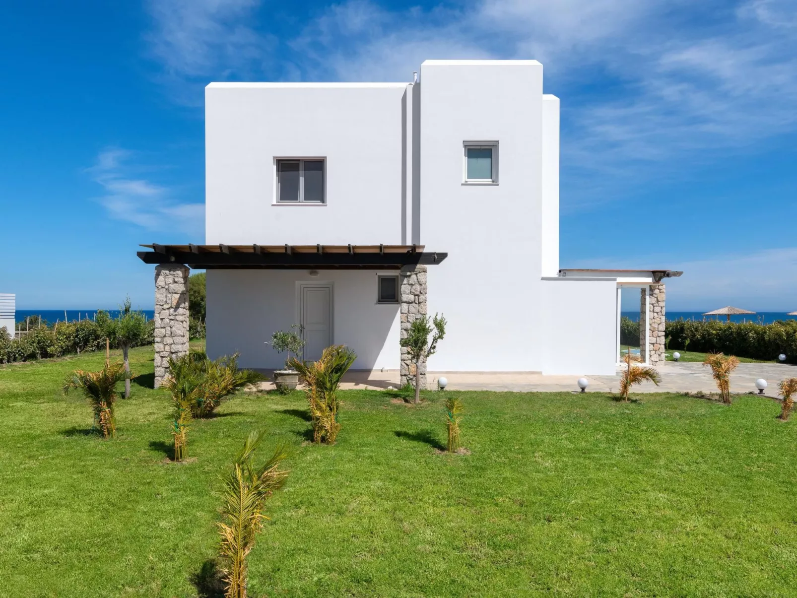 Villa Sevil mit Meerblick-Buiten