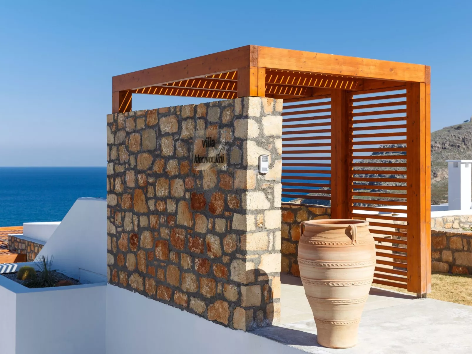 Villa Kleovoulini-Buiten