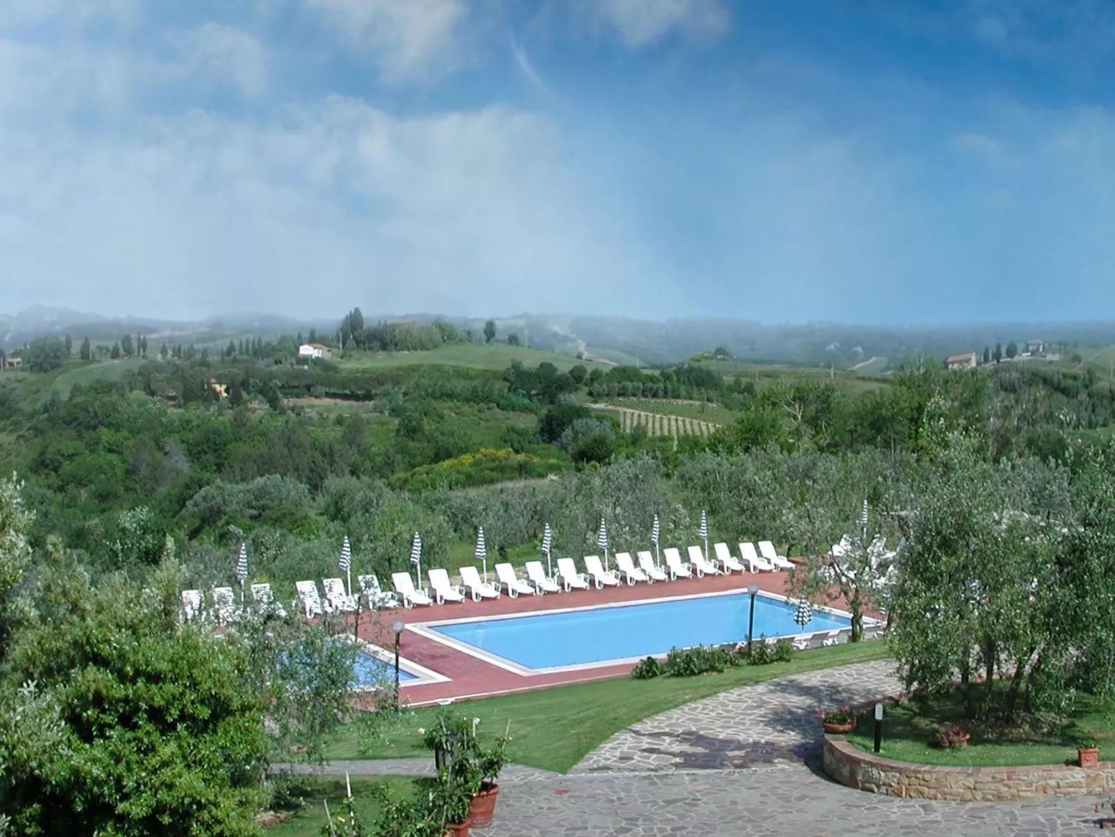 "Collelungo" mit Pool-Buiten