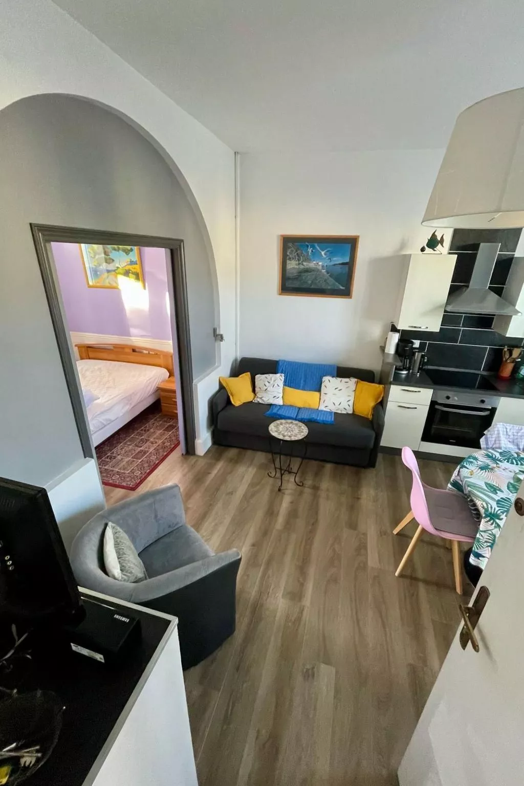 Hübsche Zweizimmerwohnung in Strandnähe