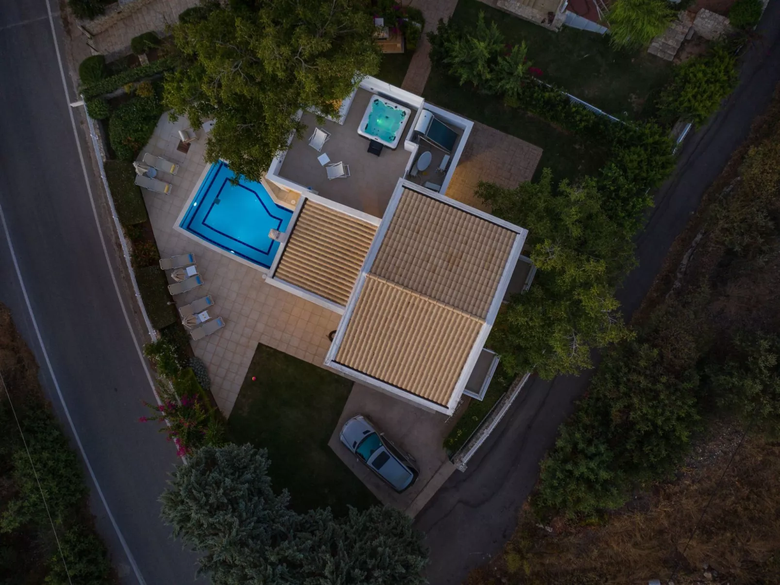 Haus in Rethymno mit privatem Pool und Blick-Buiten