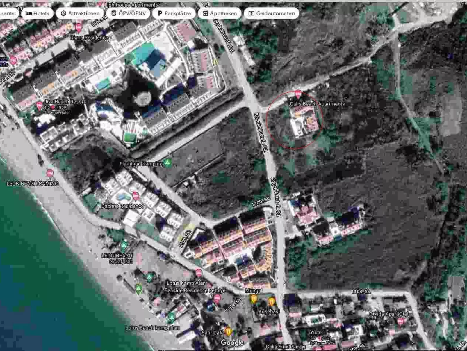 Strandnahe Ferienwohnung über zwei Etagen