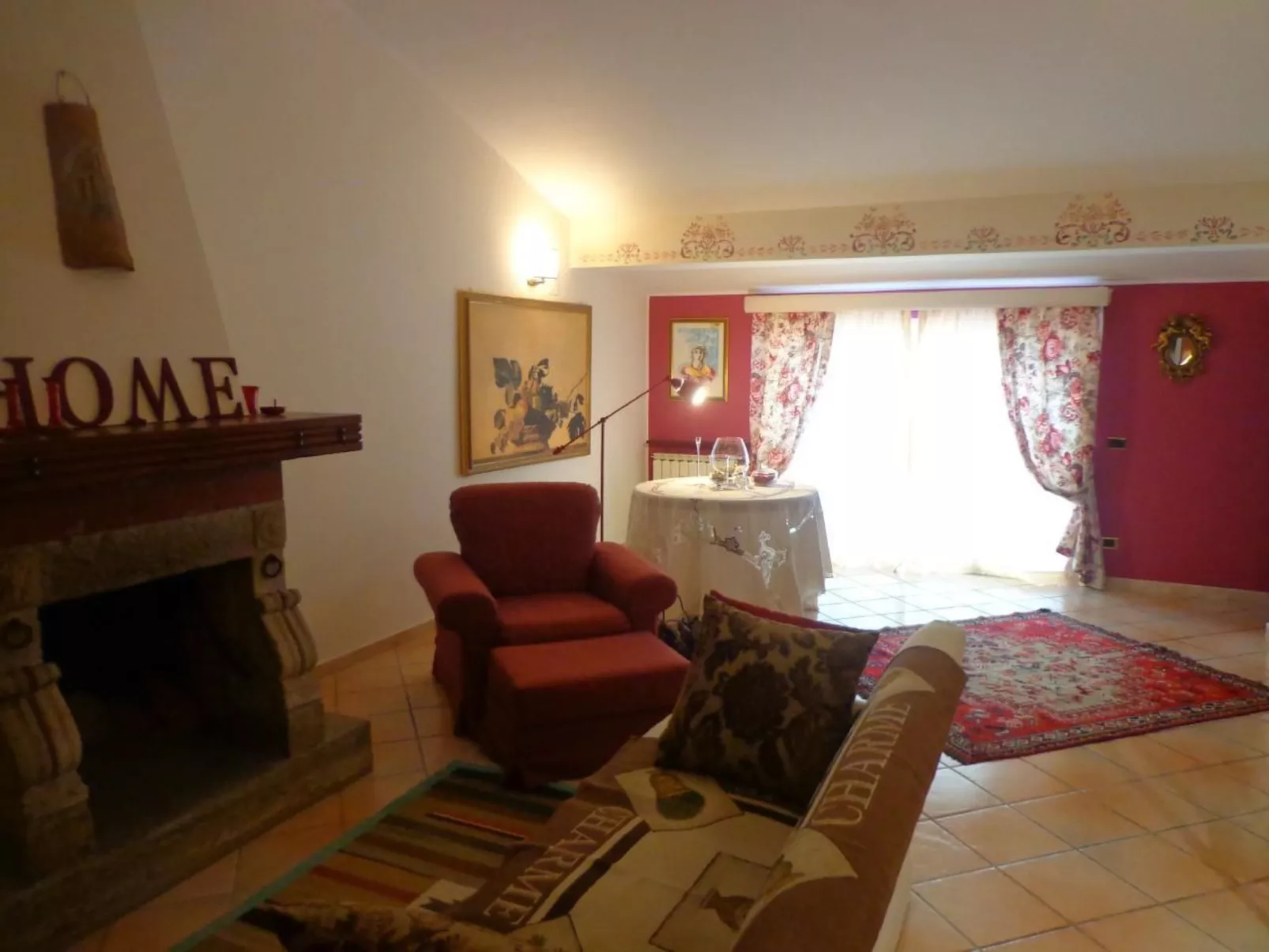 Charmante Wohnung in Marchesana mit Terrasse